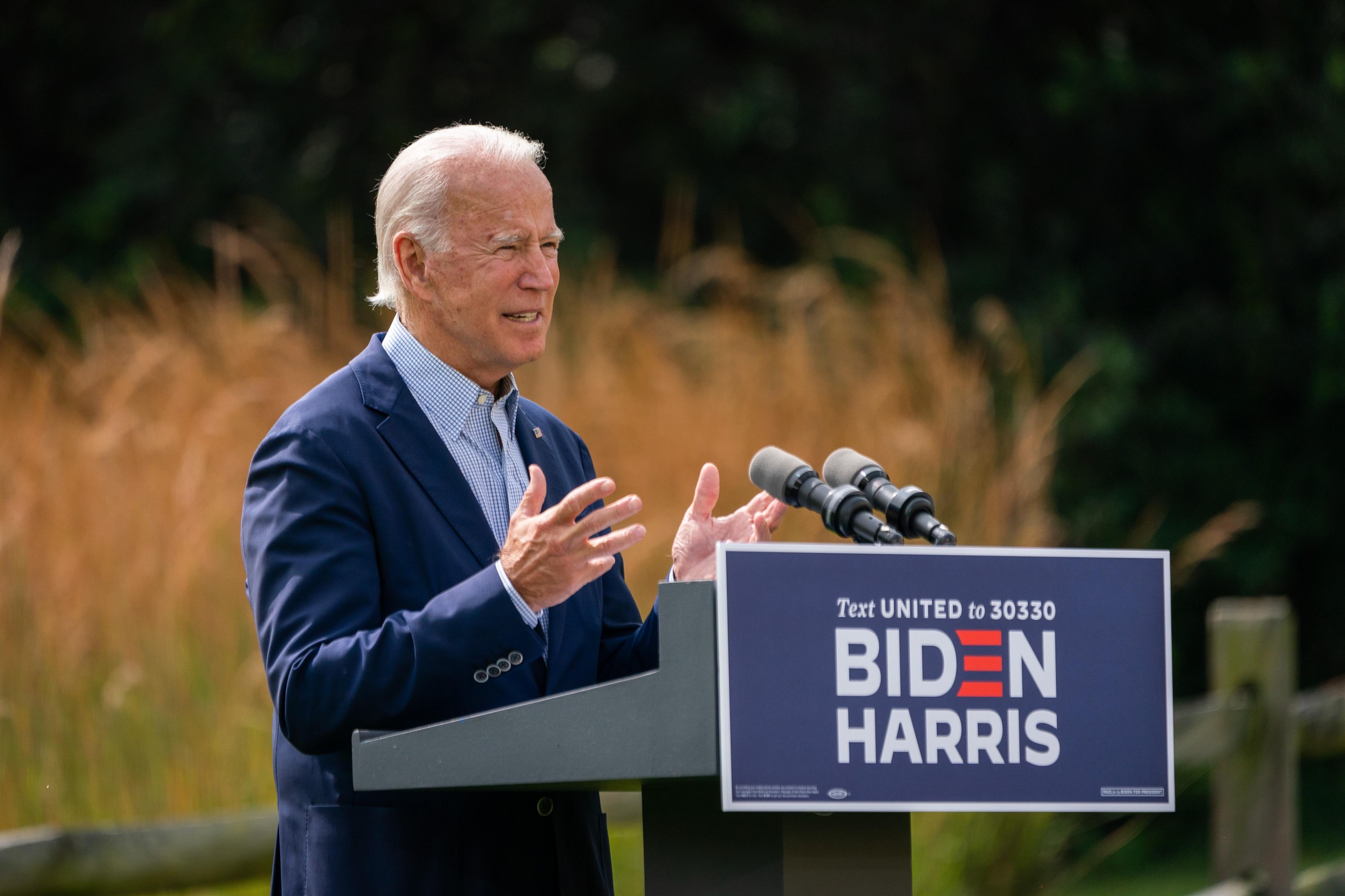 El candidato del Partido Demócrata a la Casa Blanca, Joe Biden. Fuente: Europa Press.