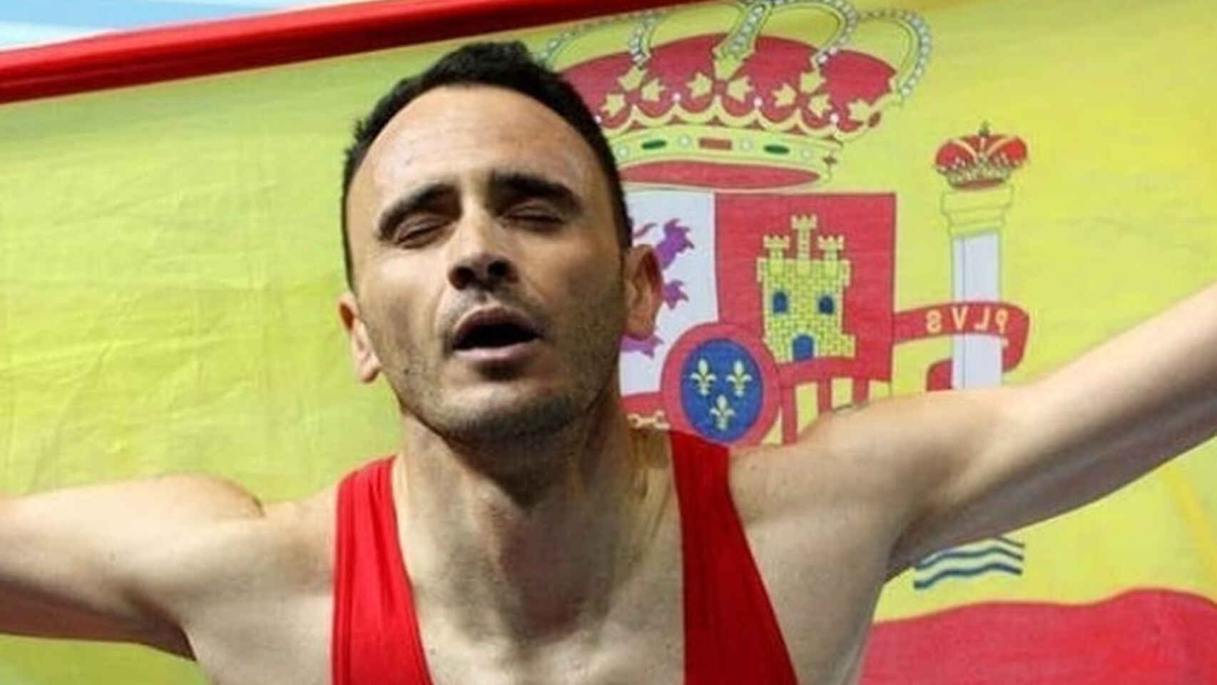 El tricampeón español de atletismo, Roberto Sotomayor.