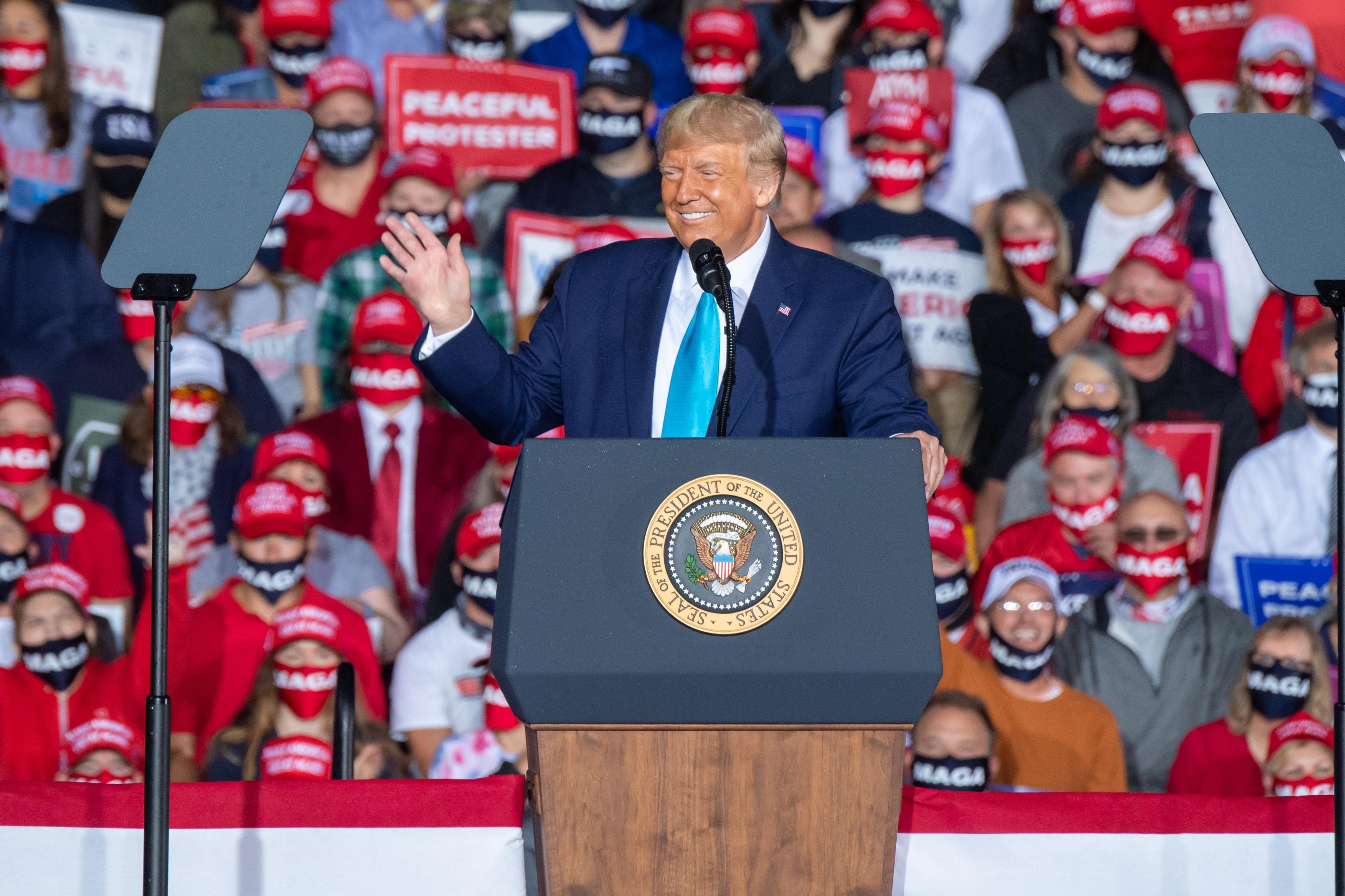 El presidente de Estados Unidos, Donald Trump
