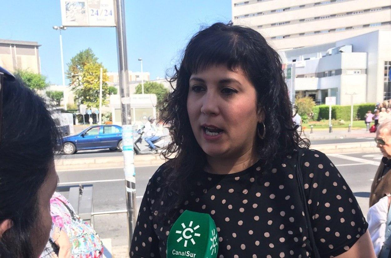 La concejal de Adelante Andalucía y activista gitana Sandra Heredia