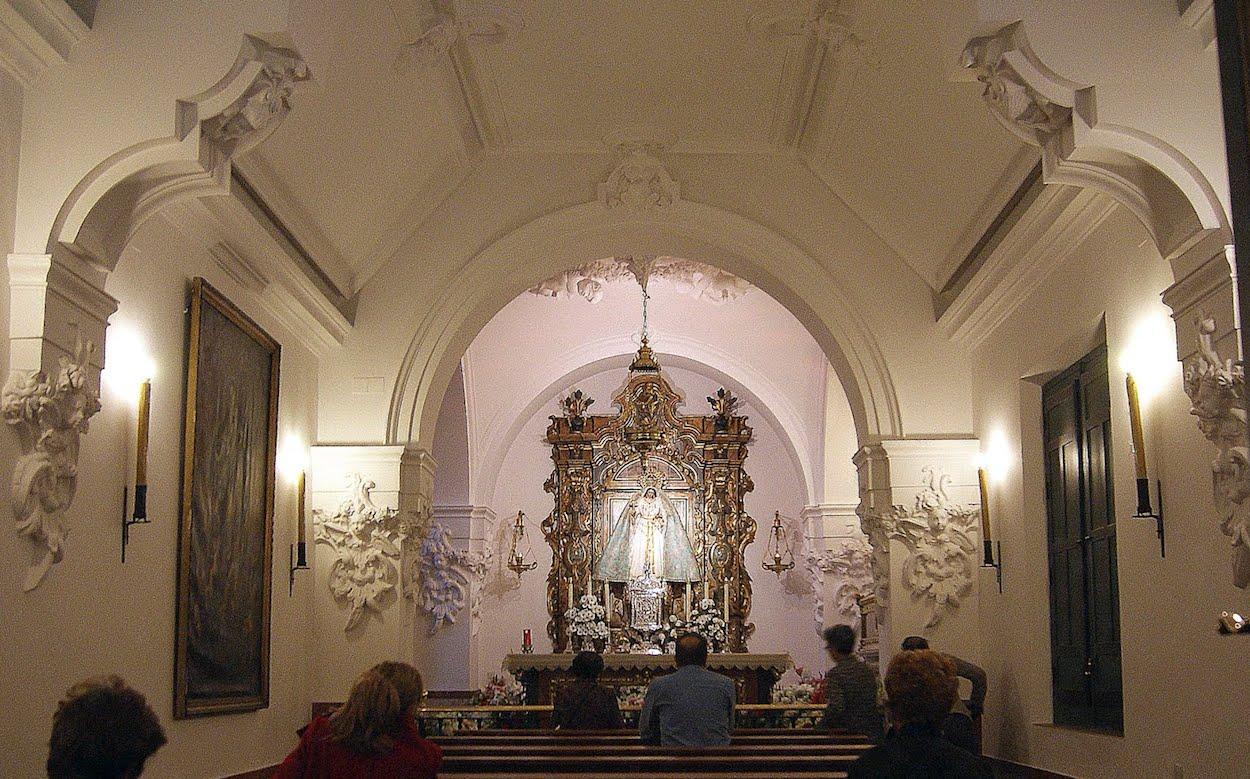 Iglesia del convento de Santa Ángela de la Cruz, en pleno centro de Sevilla.