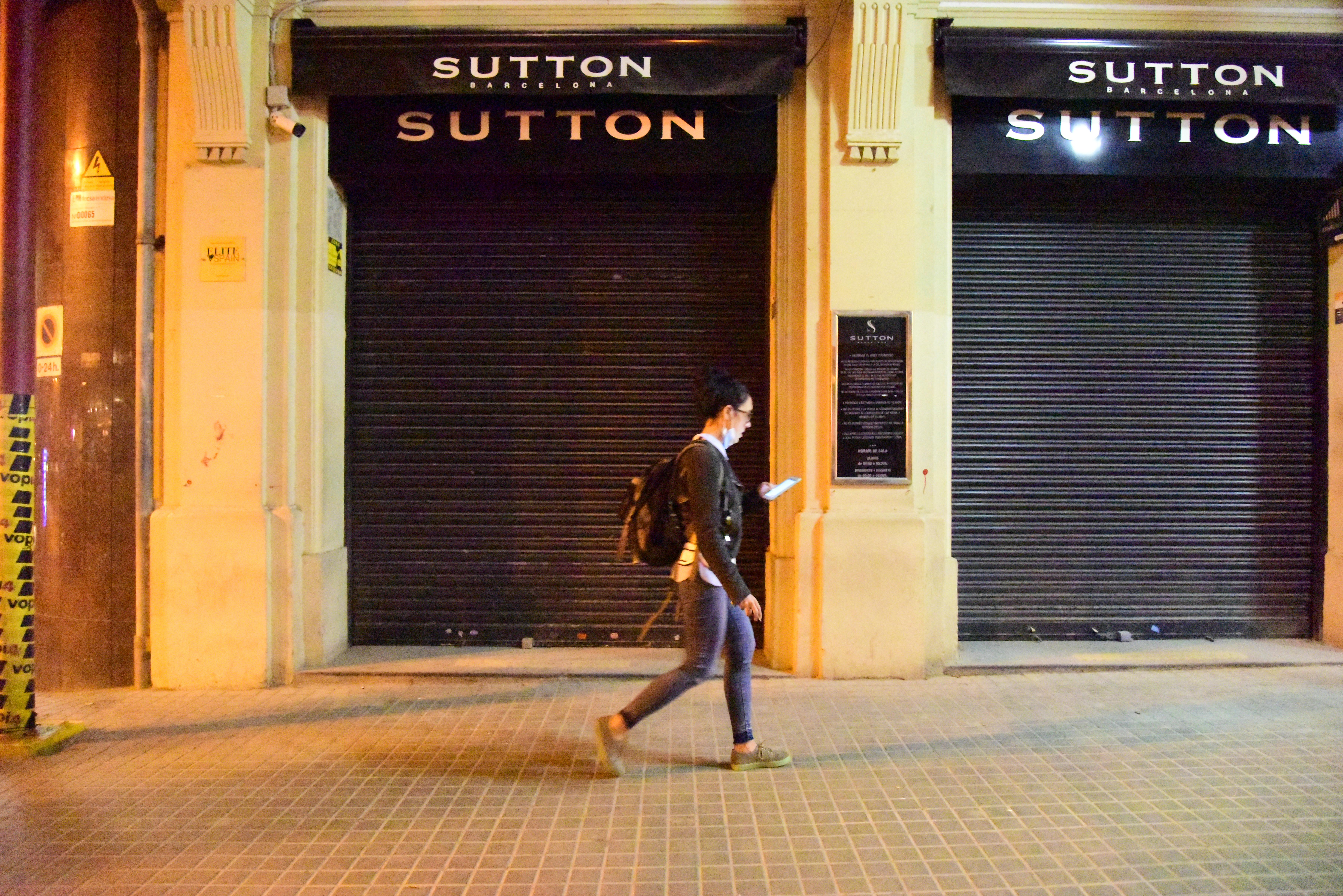 Una discoteca cerrada de Barcelona. EP