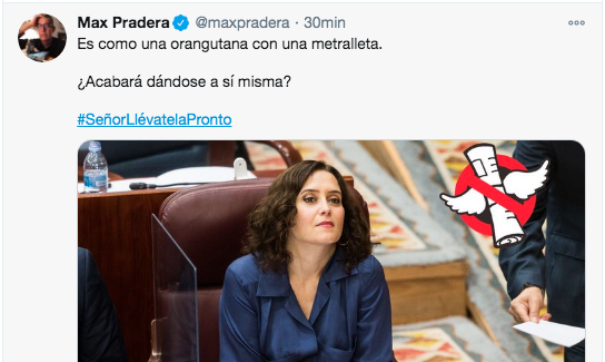 Máximo Pradera sobre Ayuso Máximo Pradera sobre Ayuso