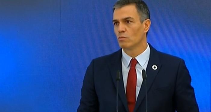 El presidente del Gobierno, Pedro Sánchez