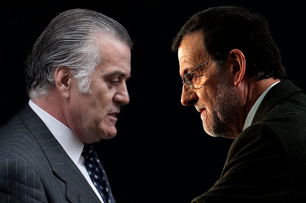 Luis Bárcenas y Mariano Rajoy