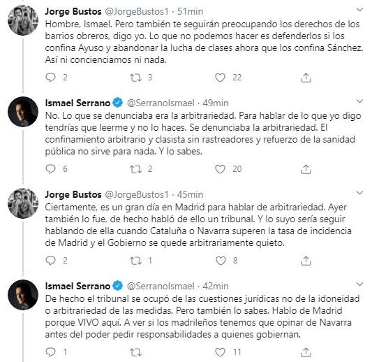 Conversación entre Ismael Serrano y Jorge Bustos