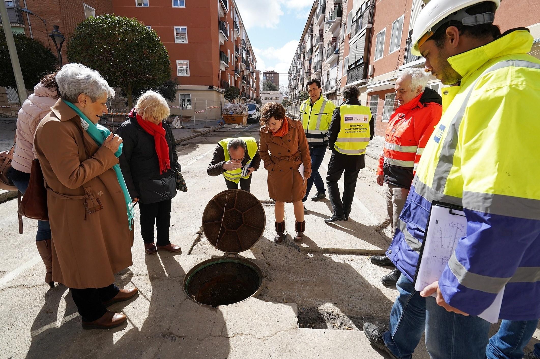 Alcantarillado Valladolid.