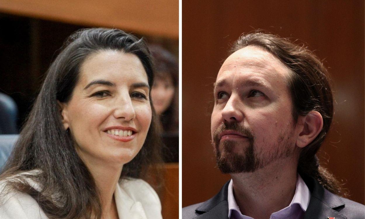 Rocío Monasterio y Pablo Iglesias