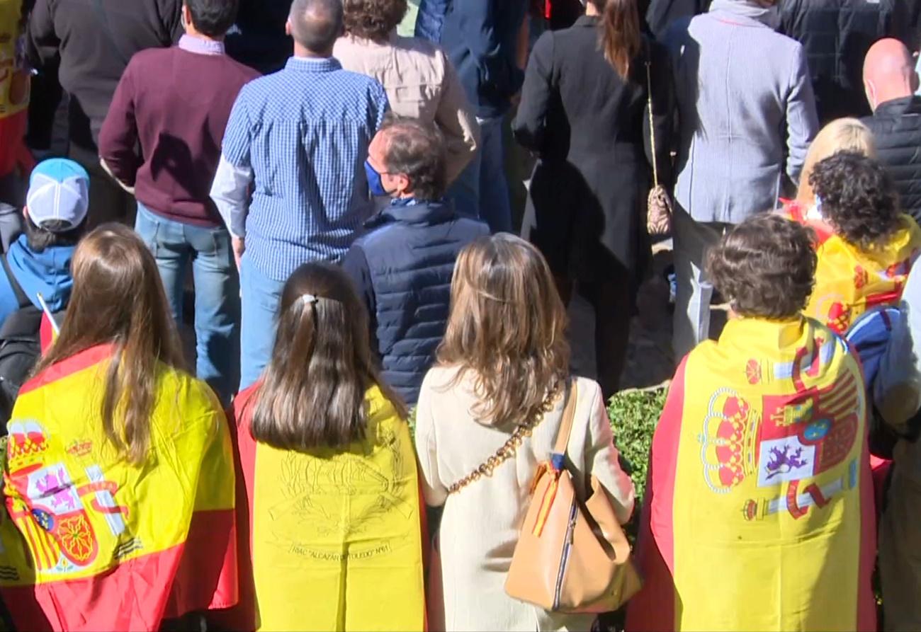 Abucheos al Gobierno y vivas al Rey en el acto de conmemoración del Día de la Fiesta Nacional 