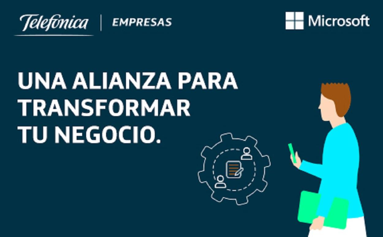 Telefónica y Microsoft. Una alianza para transformar tu negocio