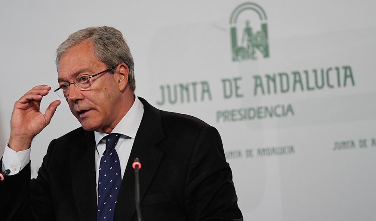 Rogelio Velasco, consejero de Transformación económica, Industria, Conocimiento y Universidades.