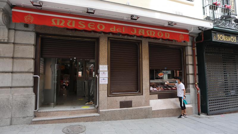 Establecimiento de El Museo del Jamón en Madrid. Europa Press