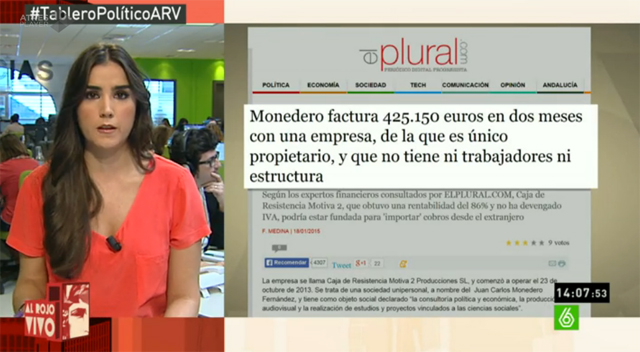Pedro J., Talegón, La Sexta y el PSOE, entre otros, exigen cuentas a Monedero por la exclusiva de ELPLURAL.COM
