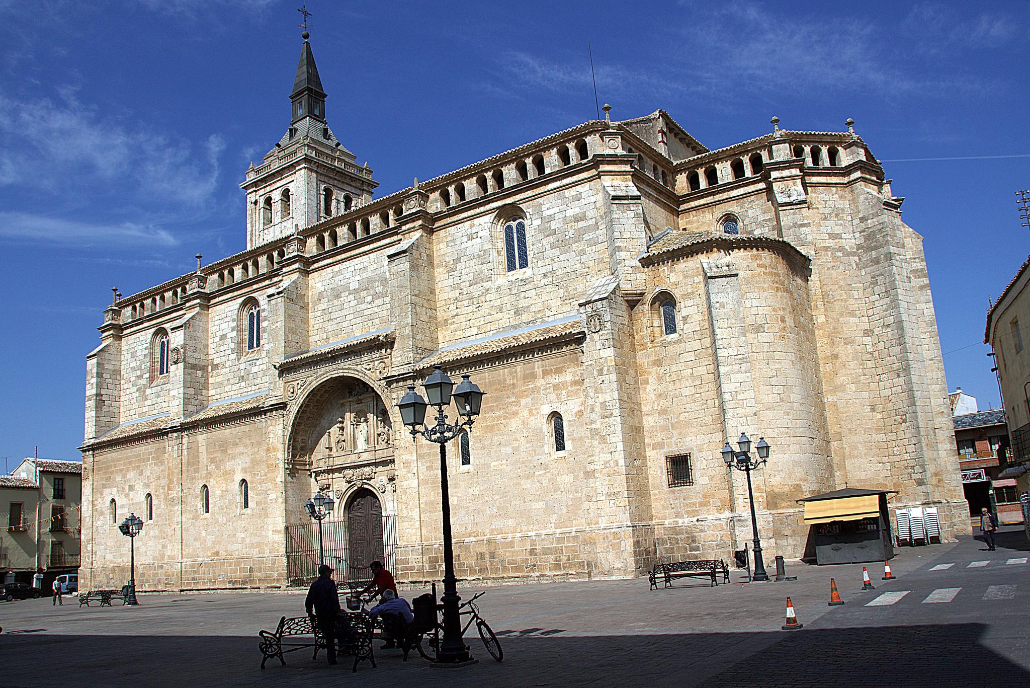 Colegiata de San Benito Abad, en Yepes, también conocida como la Catedral de La Mancha Licencia CC