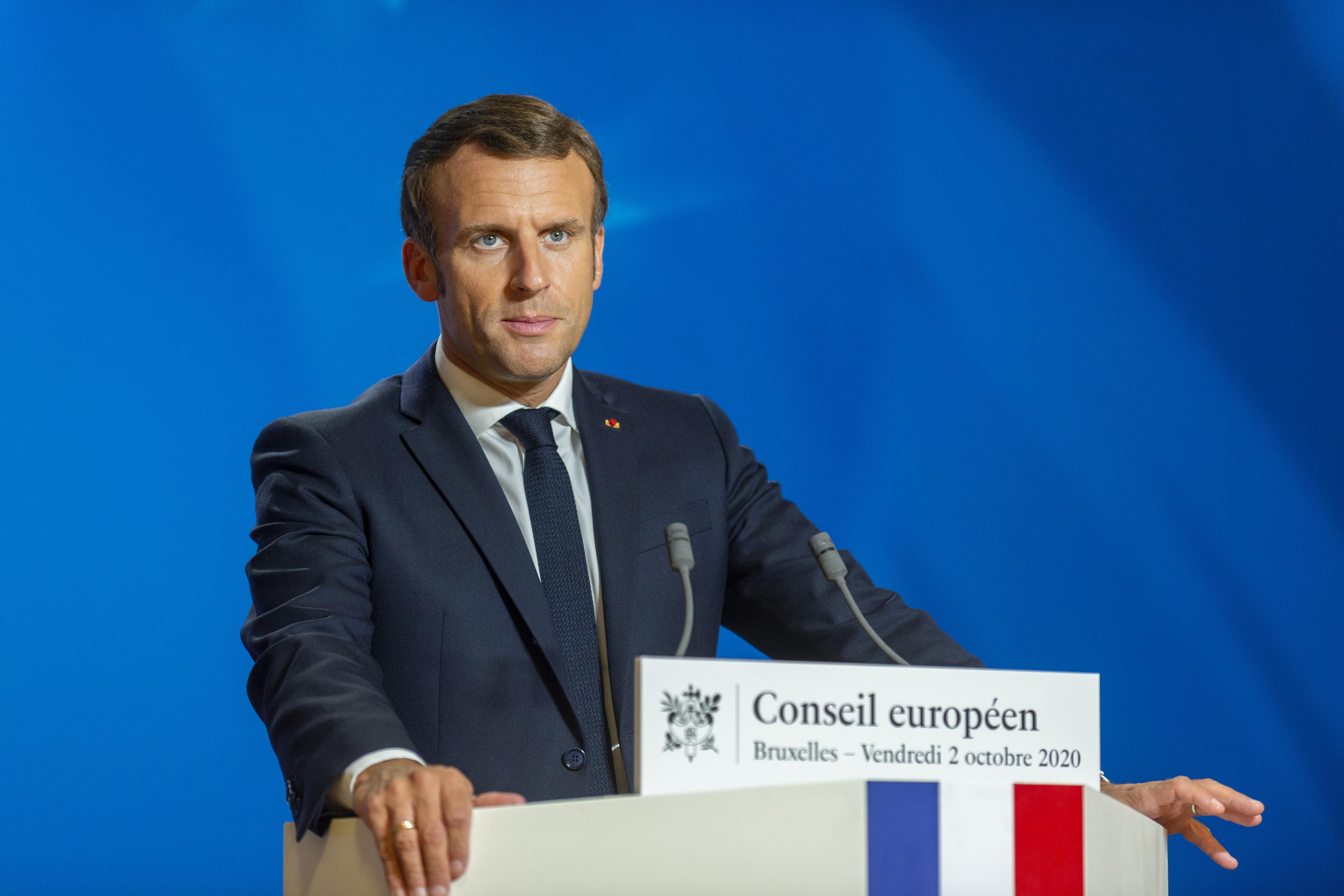 El presidente de Francia, Emmanuel Macron. EP