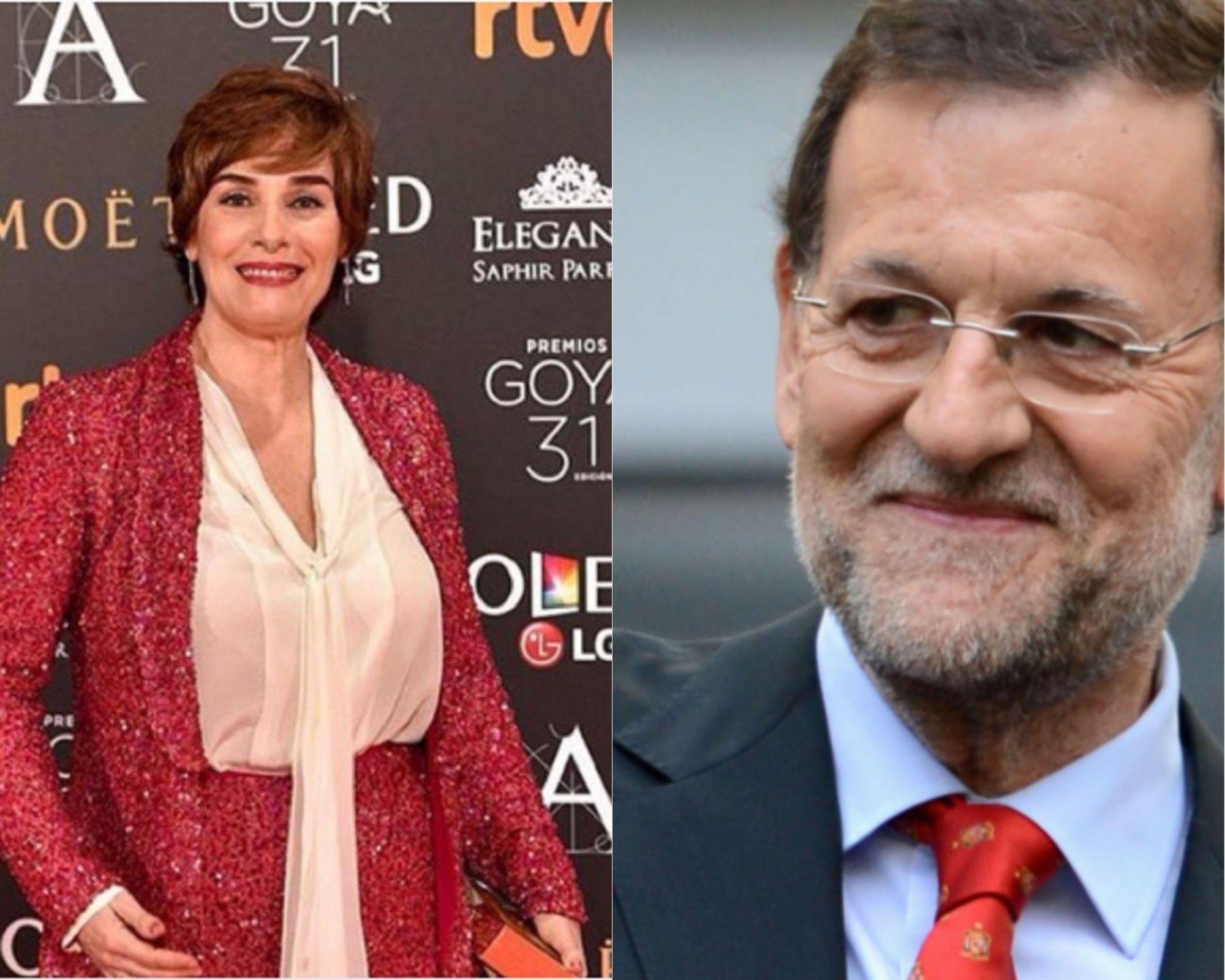 Anabel Alonso y Mariano Rajoy. Canva