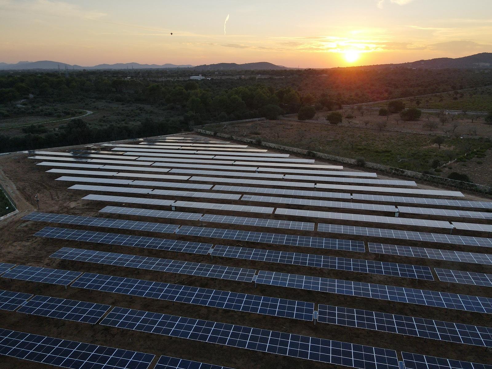 Parque fotovoltaico Sa Coma de Endesa y Protur Hotels