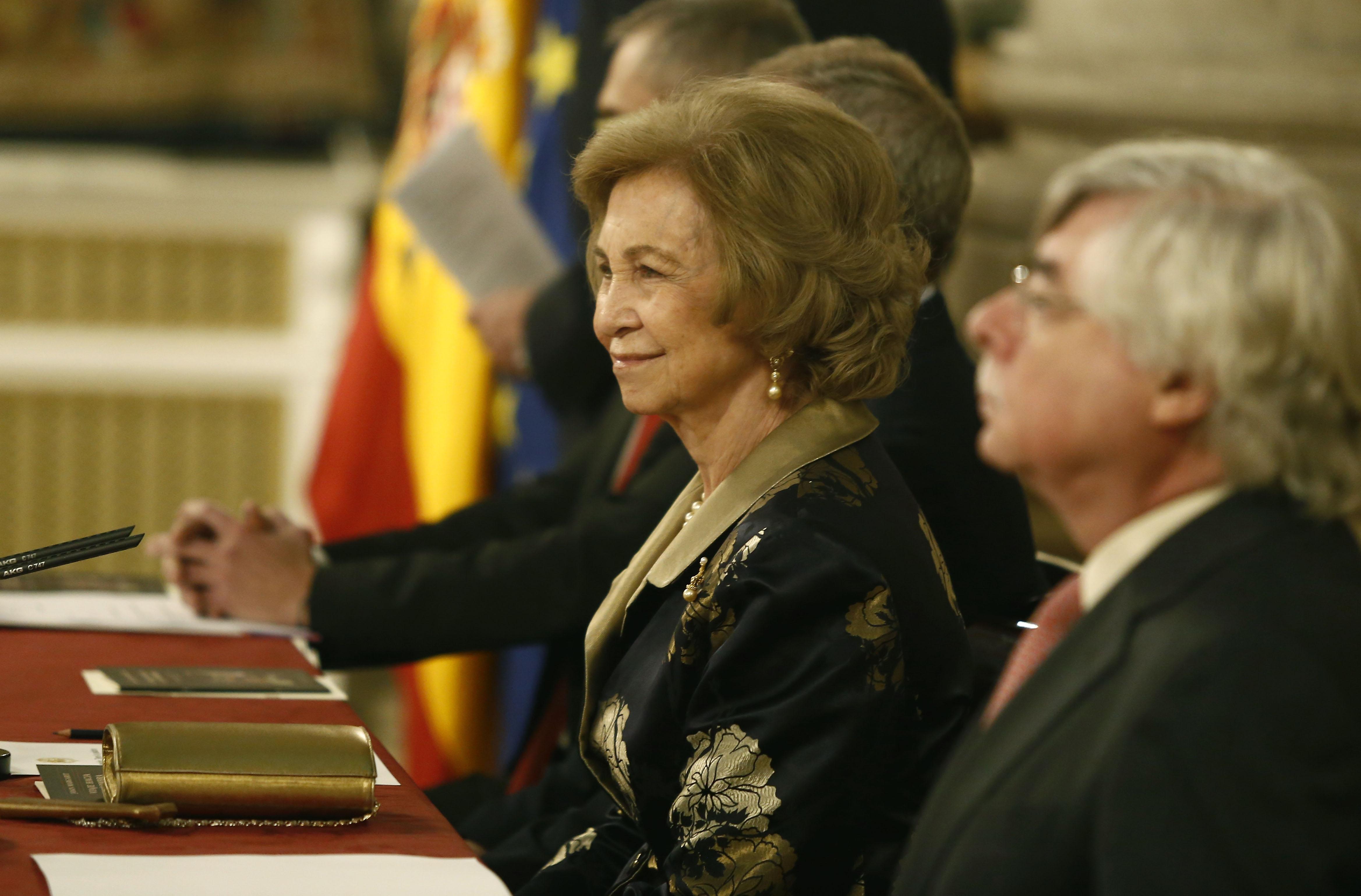 Doña Sofía en una imagen de archivo. Fuente: Europa Press.