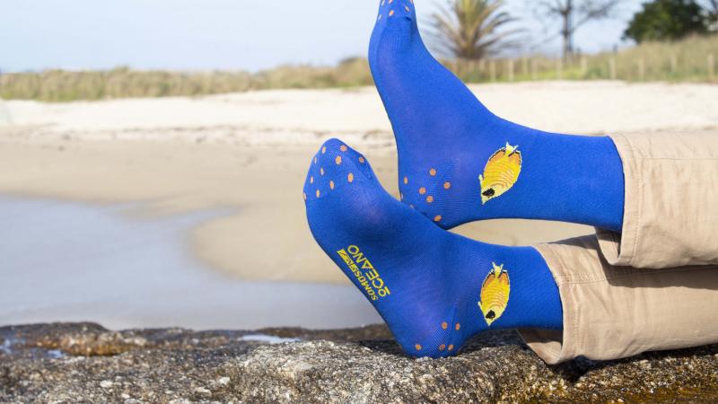 Calcetines Pez Tropical SomosOcéano 1 Calcetines Pez Tropical SomosOcéano 1