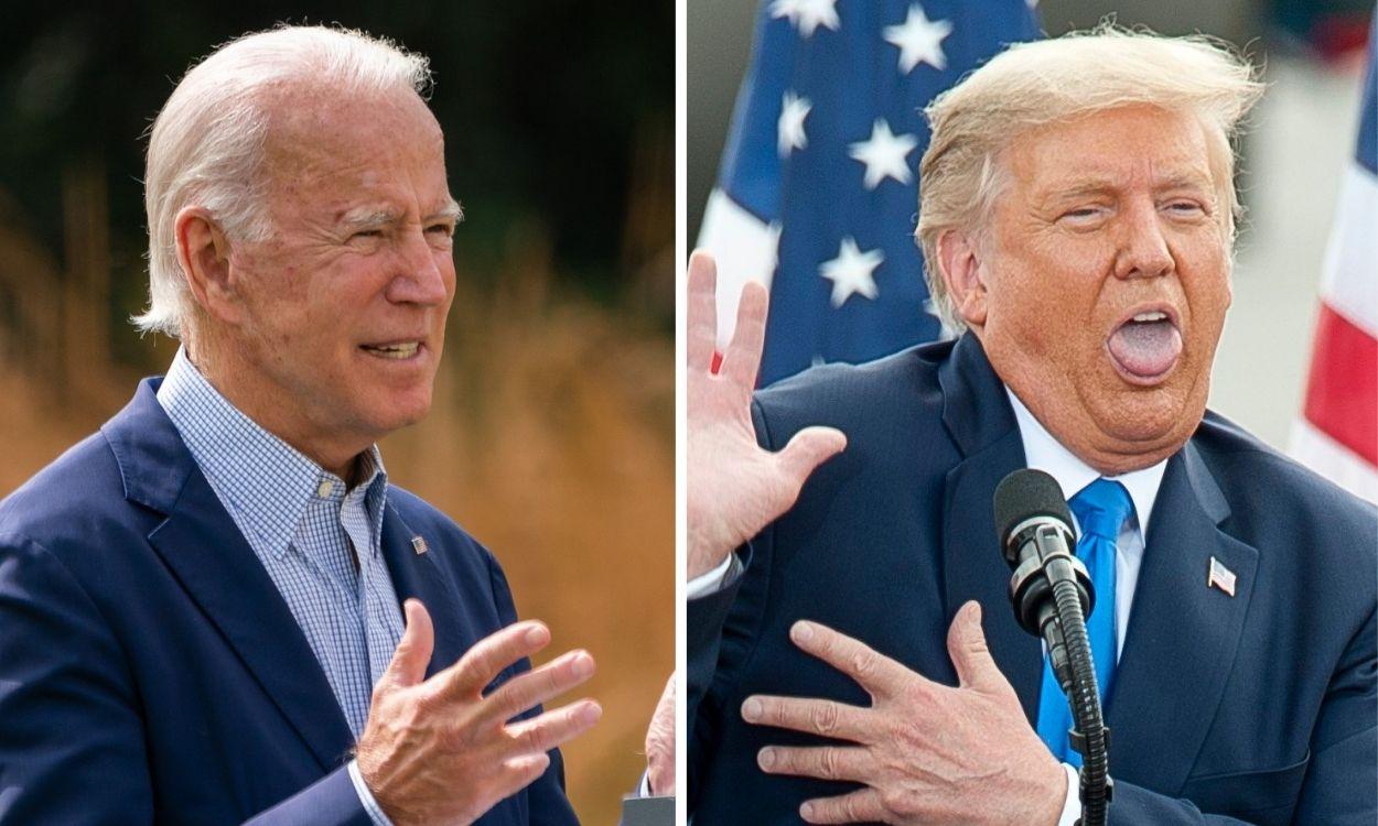 Joe Biden y Donald Trump