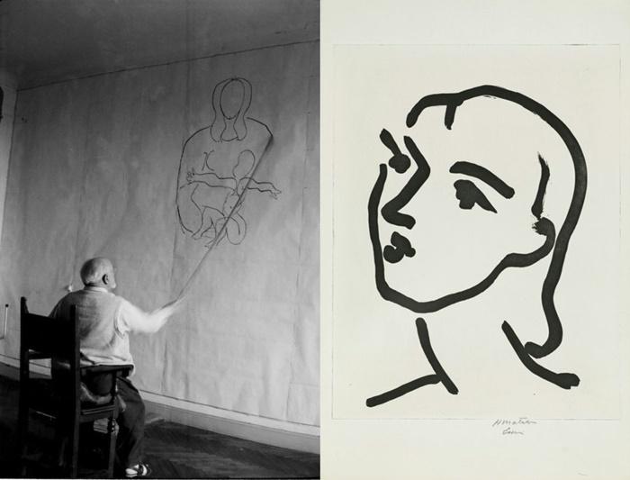 Henri Matisse culminó su obra con el arte lineal