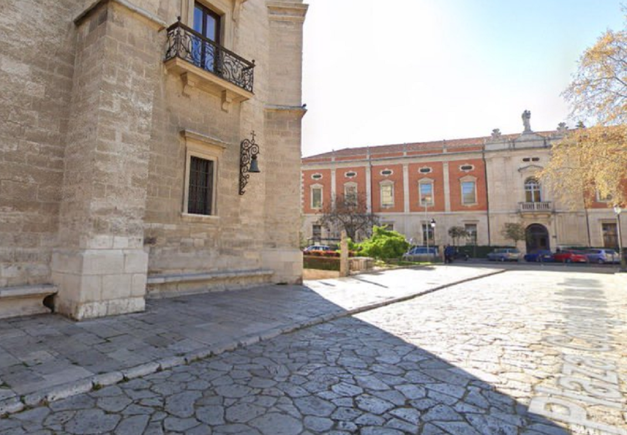 Plaza de Santa Cruz, en Valladolid. Fuente: Twitter de la Policía Local