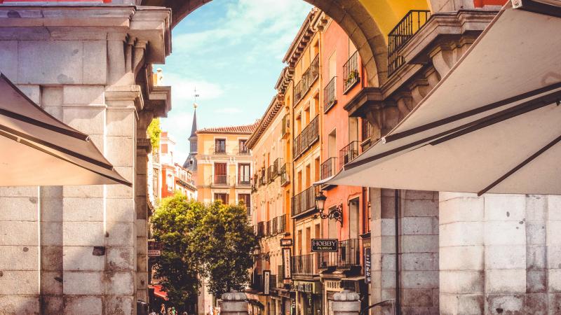 Arco de Cuchilleros, Plaza Mayor (Madrid)