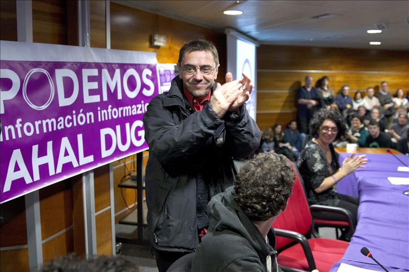 El profesor y cofundador de Podemos Juan Carlos Monedero.