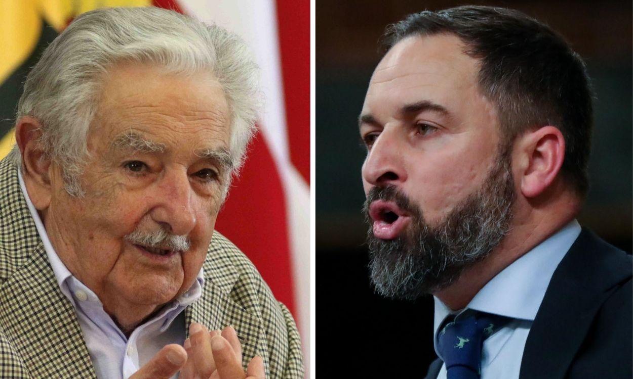 Pepe Mujica y Santiago Abascal