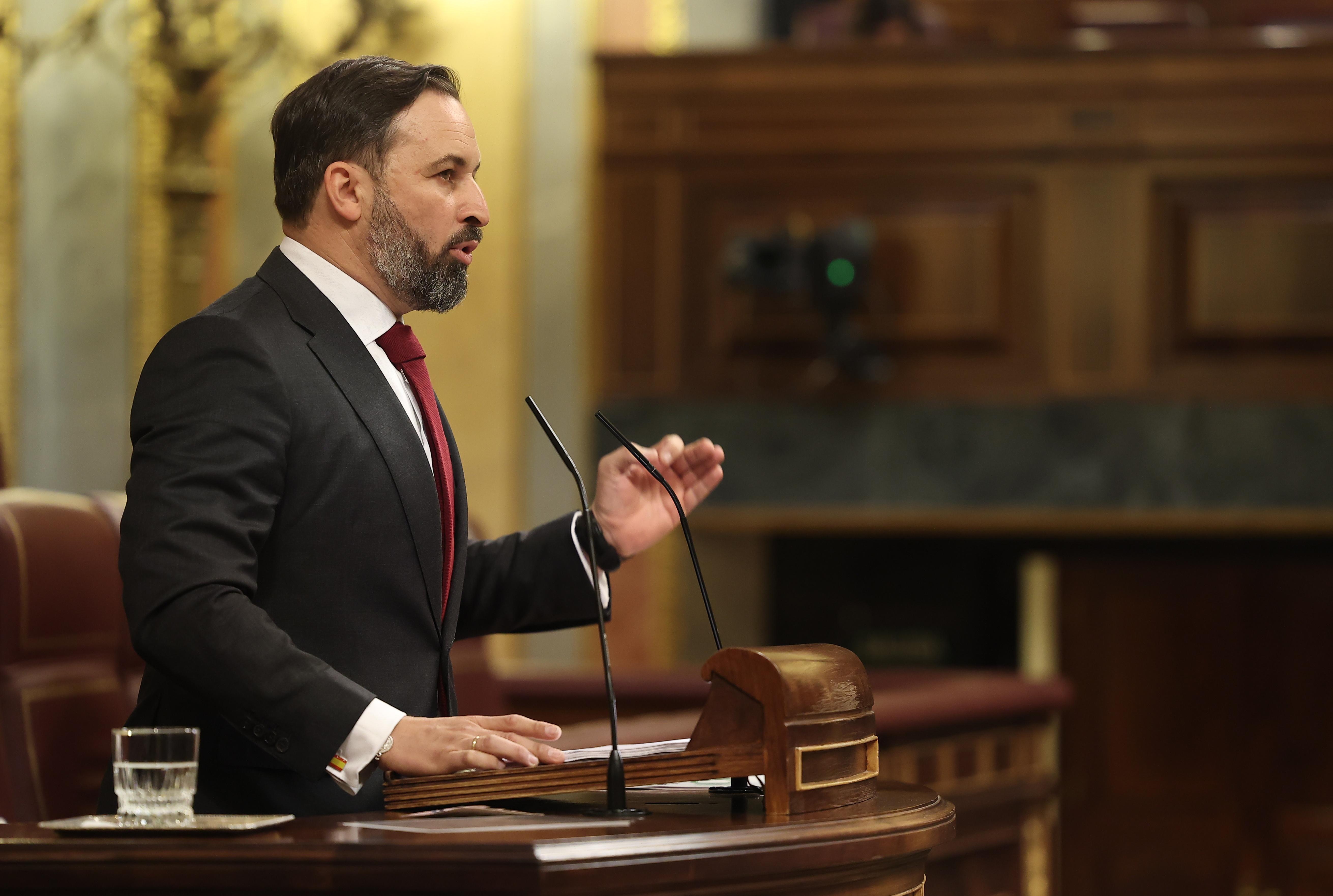 Moción de Censura Vox: Abascal critica que Sánchez se haya presentado ...