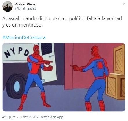 Meme moción censura Vox 2