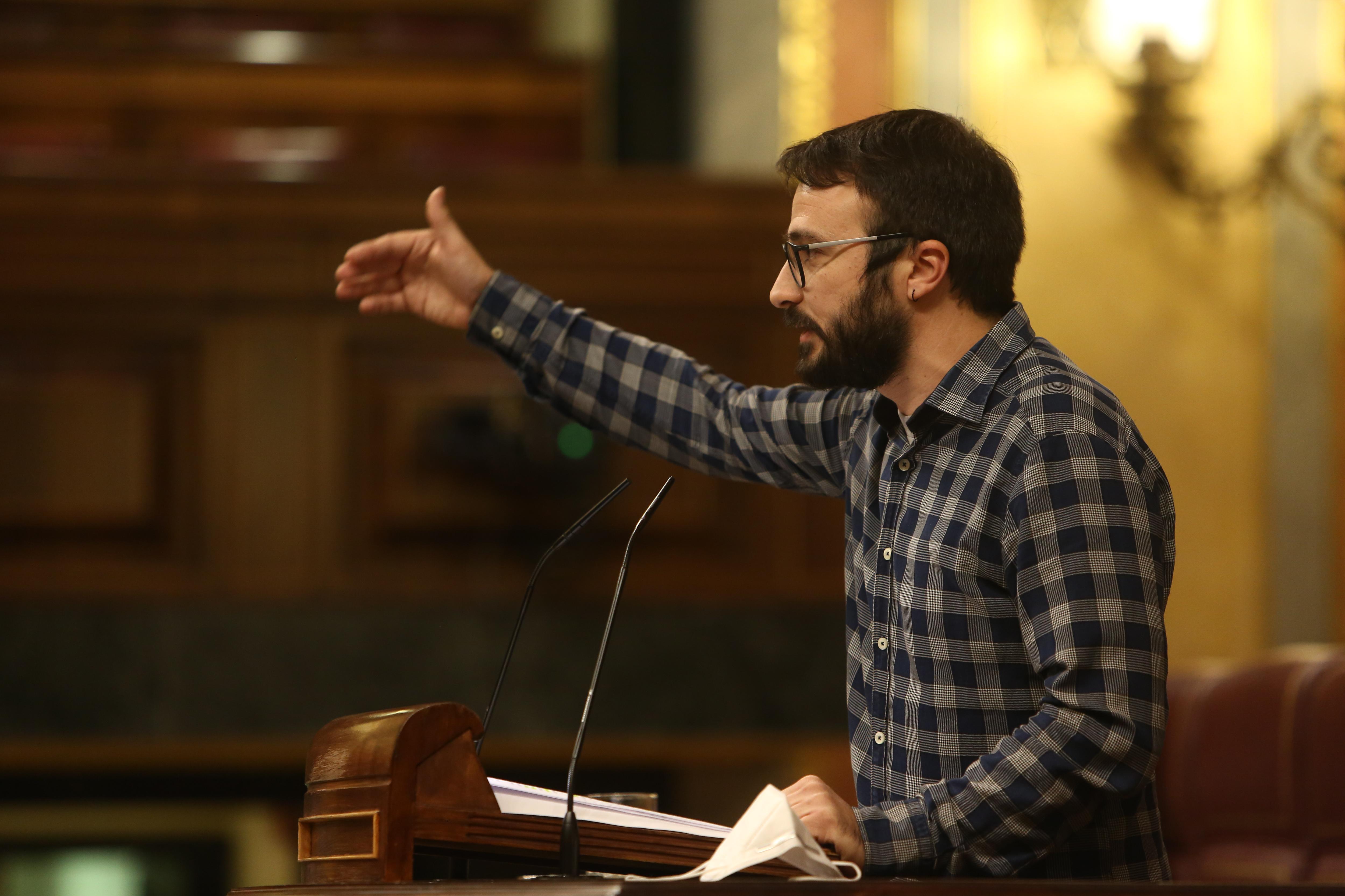 Albert Botran Pahissa recuerda a Abascal las palabras de Tejero. Europa Press