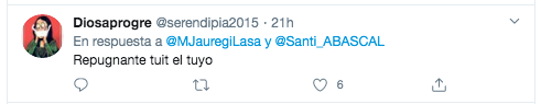 Criticas al tuit de María Jauregi contra Abascal 8 Criticas al tuit de María Jauregi contra Abascal 8
