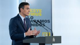 El presidente del Gobierno, Pedro Sánchez