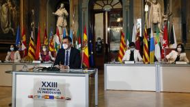 Pedro Sánchez preside la Conferencia de Presidentes con las distintas Comunidades Autónomas. Europa Press