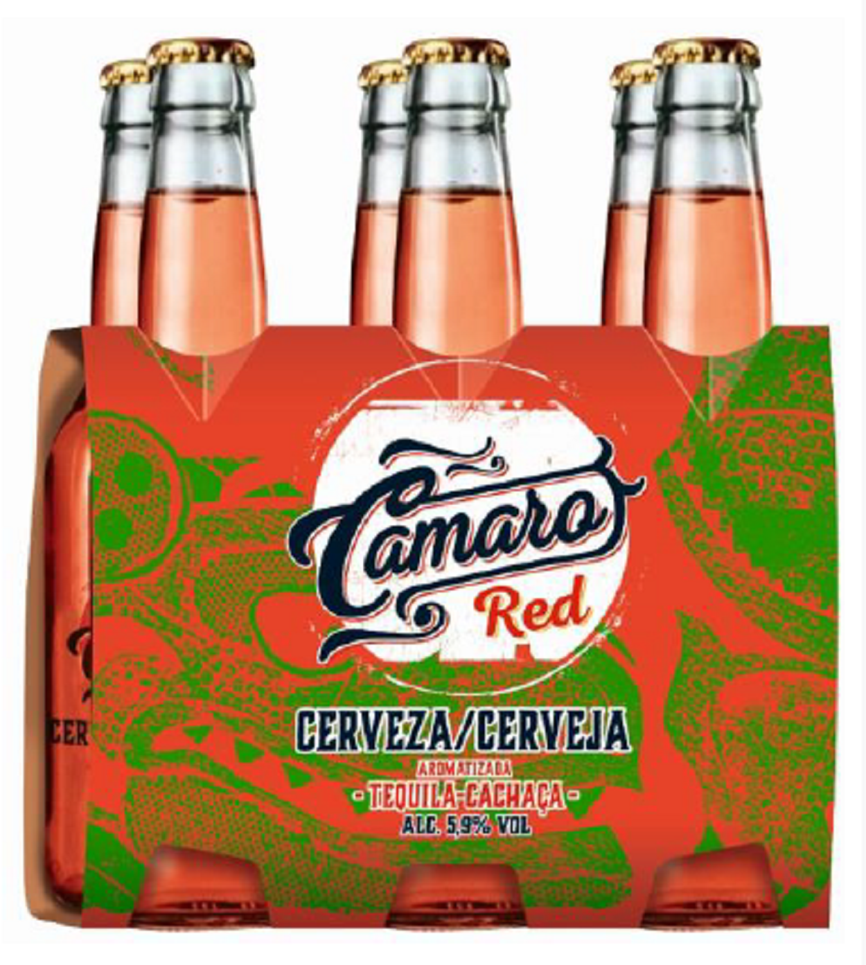 Camaro Cerveza Red de Lidl. Fuente: Lidl