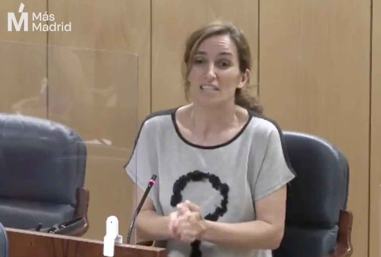 Mónica García, diputada de Más Madrid