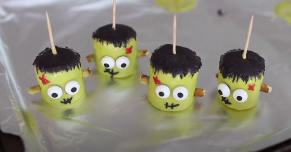 Receta de Halloween: Cake Pops de Frankenstein