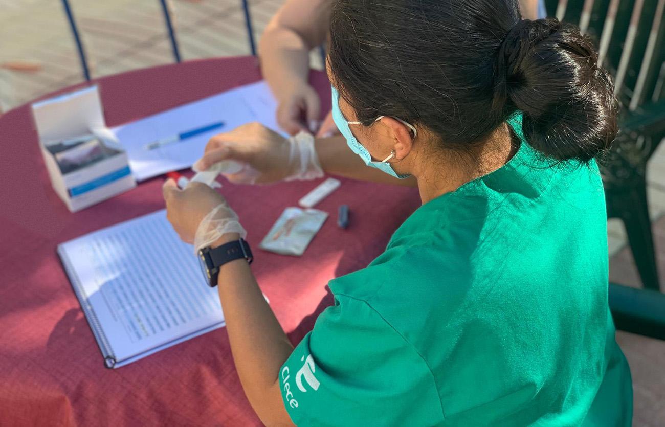 Clece ha comprado máquinas para hacer PCR's a sus trabajadores, residentes  y posibles visitas con el fin de detectar posibles contagios para actuar en consecuencia