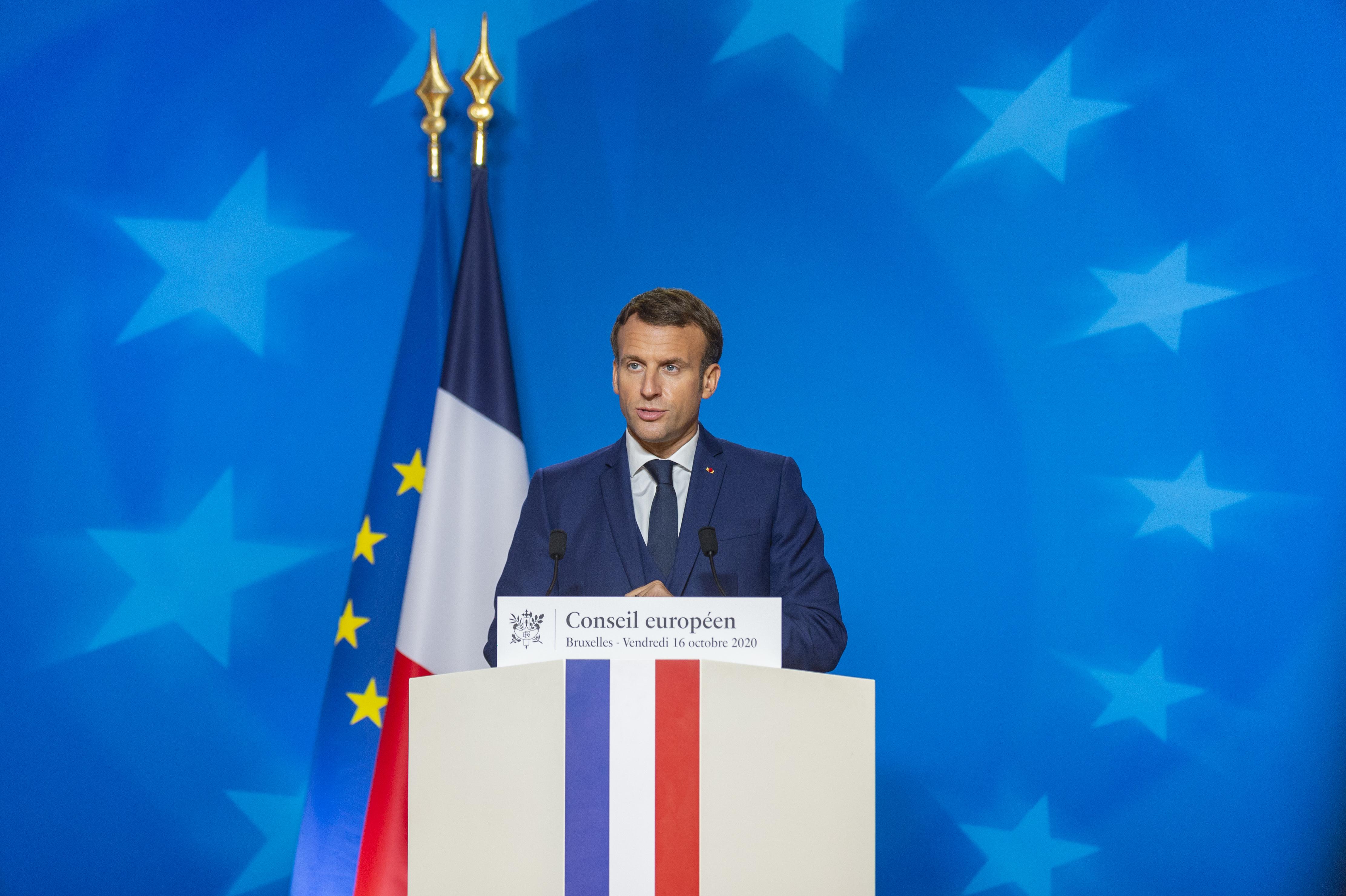 El presidente de la República Francesa, Emmanuel Macron.