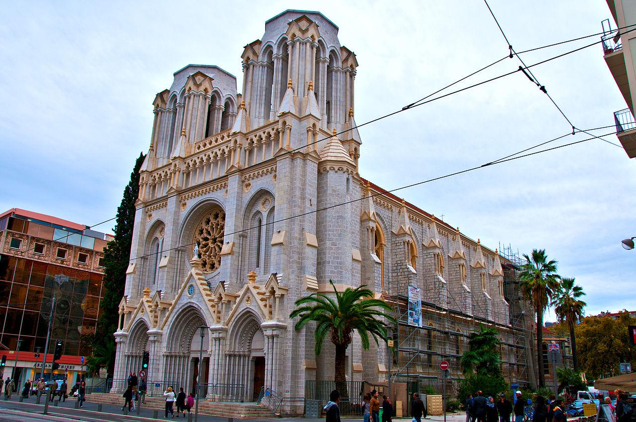 La iglesia Notre Dame de Niza 