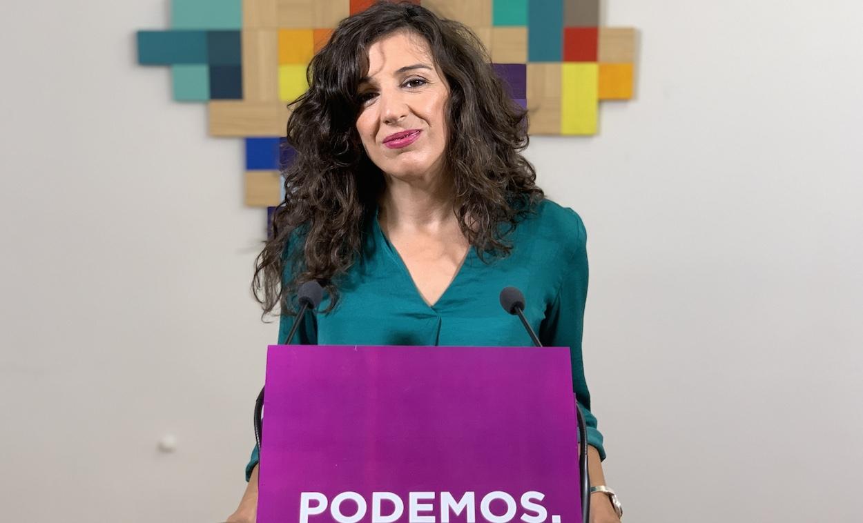 Libertad Benítez, coportavoz de Podemos.