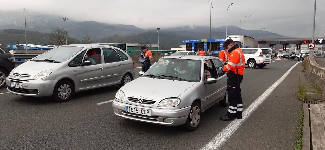 Ertzaintza y Policías Locales realizan un control