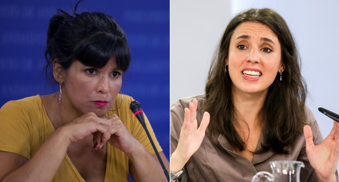 Teresa Rodríguez e Irene Montero / EP