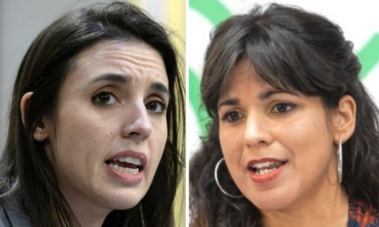 Irene Montero y Teresa Rodríguez