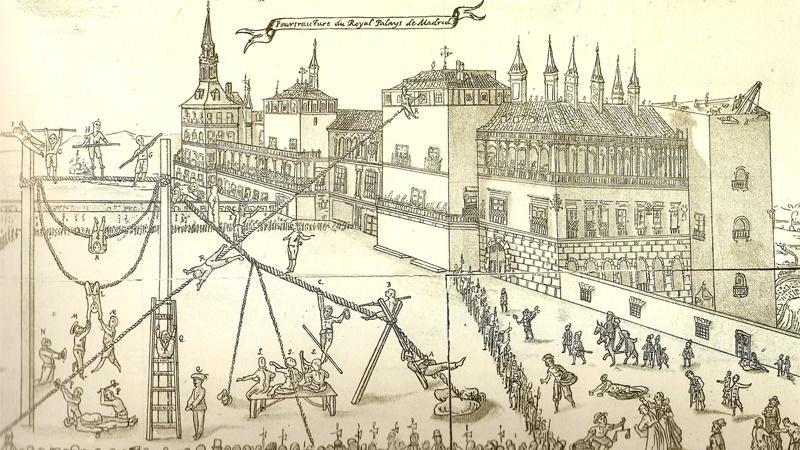 Con total cotidianeidad se describía en el Madrid de 1596 las muertes de los trapecistas