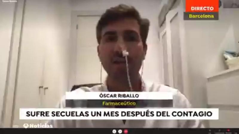 Óscar Riballo, farmacéutico de profesión y aficionado al boxeo. Fuente: Antena 3.