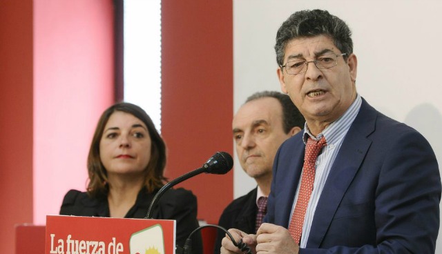 Diego Valderas, en su etapa de vicepresidente de la Junta.