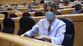 La ministra de Trabajo, Yolanda Díaz. EP