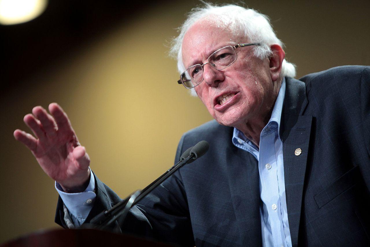 El político estadounidense Bernie Sanders.